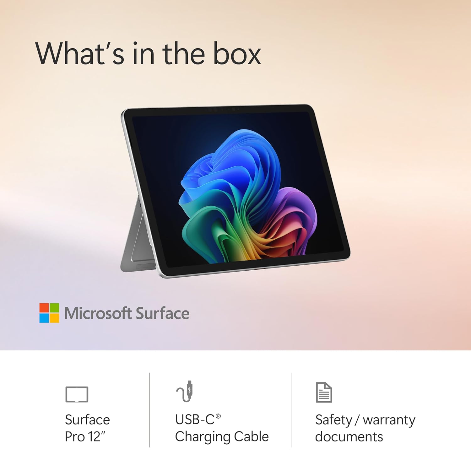 Microsoft Surface Pro 12" EP2-27654 / EP2-27670 Key Specifications