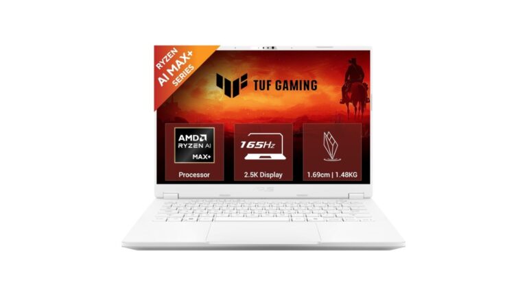 ASUS TUF A14 FA401EA-RG020WS/RG019WS 2026 Laptop launched in India [ AMD Ryzen AI MAX+ 392 / AMD Radeon 8060S iGPU ]