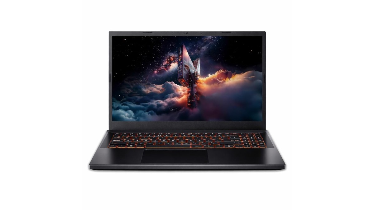 Acer Nitro V15 ANV15-52 gaming laptop in Obsidian Black with 15.6-inch FHD 165Hz IPS display, Intel Core i7-13620H, RTX 5060 8GB GDDR7, 16GB RAM, 512GB SSD – available on Amazon India at Rs 1,09,999