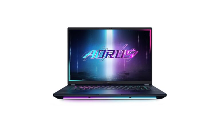 GIGABYTE AORUS Master 16 BXHC4INE64SH gaming laptop in Dark Tide with 16-inch QHD+ OLED 240Hz display, Intel Core Ultra 9 275HX processor, RTX 5070 Ti 12GB GDDR7 graphics, 32GB DDR5 RAM, 1TB Gen4 SSD, Windows 11 Home – available on Amazon India at Rs 2,49,990