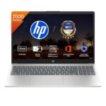HP 15 fc0806AU (D47HRPA) laptop in Silver with 15.6-inch FHD display, AMD Ryzen 5 7520U, 16GB LPDDR5, 512GB SSD, Windows 11 Home – available on Amazon India at Rs 61,249