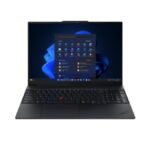 Lenovo ThinkPad E16 21TFS02U00 business laptop in Black with 16-inch WUXGA IPS display, Intel Core 7 240H, 16GB DDR5 RAM, 512GB SSD, Windows 11 Pro – available on Amazon India at Rs 1,17,399