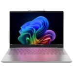Lenovo Yoga Slim 7 Aura Edition 14ILL10 83JX00EUIN laptop in Seashell with a 14-inch WUXGA OLED display, 32GB RAM, and Intel Core Ultra 7 258V processor – available on Amazon India at Rs 1,55,990