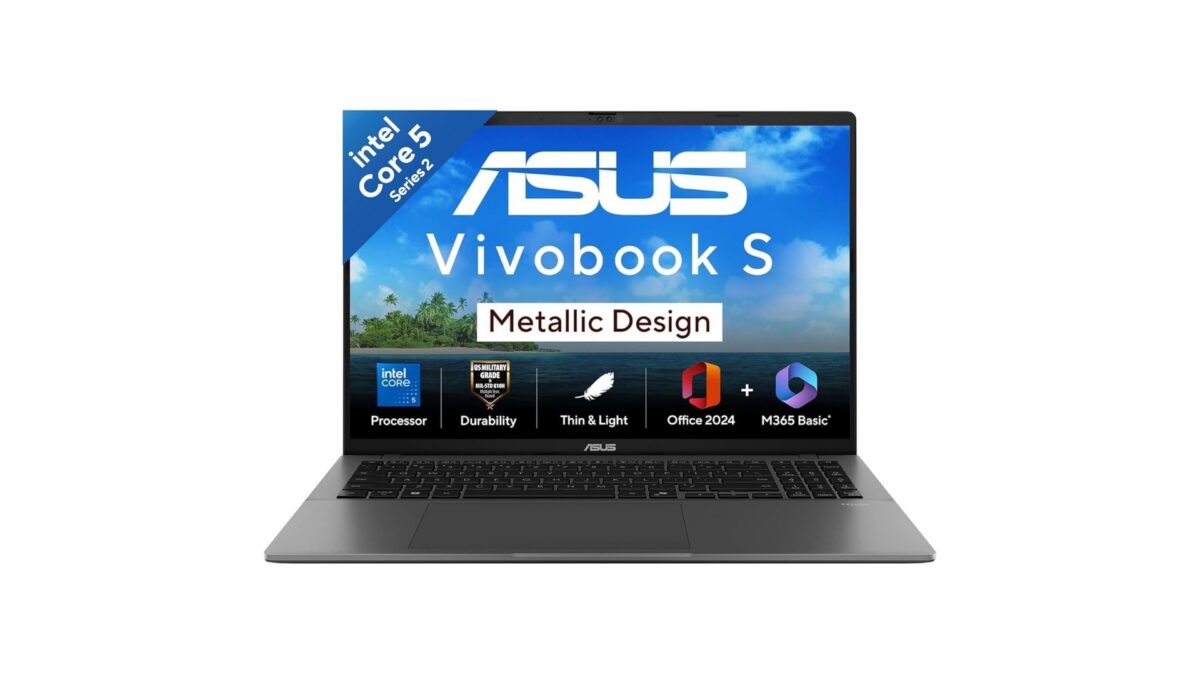 ASUS Vivobook S16 S3607VA-RP114WS / RP113WS 2026 Laptop Launched in India [ Specs: Intel Core 5 210H / 16GB DDR5 / 512GB SSD / 16-inch FHD+ 144Hz ]