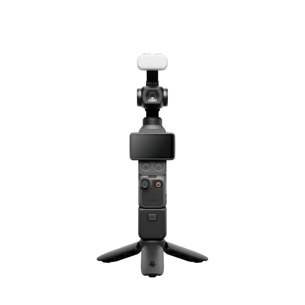 DJI Osmo Pocket 4 Creator Combo gimbal camera with 1-inch sensor, 4K240fps, wireless mic, fill light, and wide-angle lens – available on Amazon India at Rs 69,990