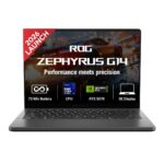ASUS ROG Zephyrus G14 GU405AP-SY041WS gaming laptop in Gray with 14-inch 3K OLED display, Intel Core Ultra 9 386H processor, RTX 5070 graphics, 32GB RAM, 1TB SSD – available on Amazon India at Rs 3,59,990