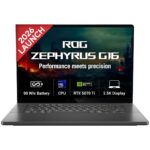 ASUS ROG Zephyrus G16 GU606AR-TB039WS (2026) Gaming Laptop Launched in India [ Specs: Intel Core Ultra 9 386H / RTX 5070 Ti 12GB GDDR7 / 32GB LPDDR5X / 2TB SSD / 16″ 2.5K OLED 240Hz ]