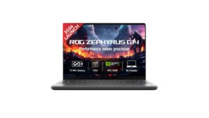 ASUS ROG Zephyrus G14 GA403GM-SY132WS 2026 gaming laptop in Eclipse Gray with 14-inch 3K OLED display and RTX 5060 GPU – available on Amazon India at Rs 2,89,990