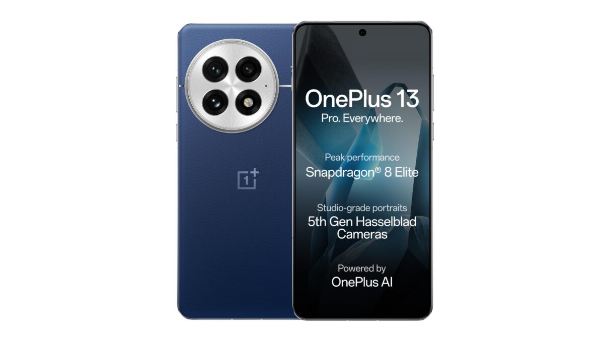 OnePlus 13 5G smartphone in Midnight Ocean with 2K ProXDR display, Snapdragon 8 Elite, 50MP Hasselblad camera, 6000mAh battery