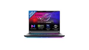 ASUS ROG Strix G16 (2026) G615LM-TS268WS gaming laptop in Eclipse Gray with 16-inch 2.5K ROG Nebula Display, Intel Core Ultra 7 255HX, and RTX 5060 8GB – launched in India at Rs 2,39,990