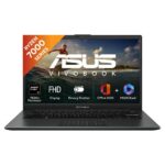 ASUS Vivobook Go 14 E1404FA-EB774WS laptop in Mixed Black with 14-inch FHD display, AMD Ryzen 5 7520U processor, 16GB RAM, 512GB SSD – deal price on Amazon India at Rs 47,990