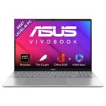 ASUS Vivobook S16 M3607GA-SH050WS laptop in Cool Silver with 16-inch OLED display, AMD Ryzen AI 7 445 processor, 16GB RAM, 1TB SSD – available on Amazon India at Rs 1,59,990