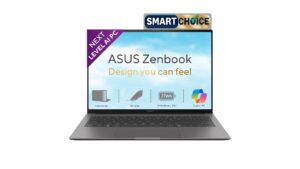 ASUS Zenbook S14 (2026) UX5406AA-SU362WS Copilot+ PC laptop in Antrim Gray with 14-inch 3K OLED touchscreen, Intel Core Ultra 9 386H, 16GB LPDDR5X, 512GB SSD – available on Amazon India at Rs 1,89,990