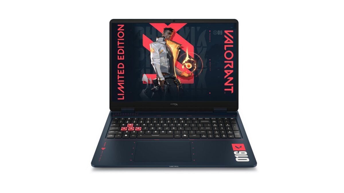 HP HyperX OMEN 16 ap1010AX (DL5J5PA) Valorant Edition gaming laptop in Shadow Black with 16-inch 2K 165Hz display, AMD Ryzen 7 8745HX processor, RTX 5060 8GB graphics, 16GB DDR5 RAM, 1TB SSD – available on Amazon India at Rs 2,29,990