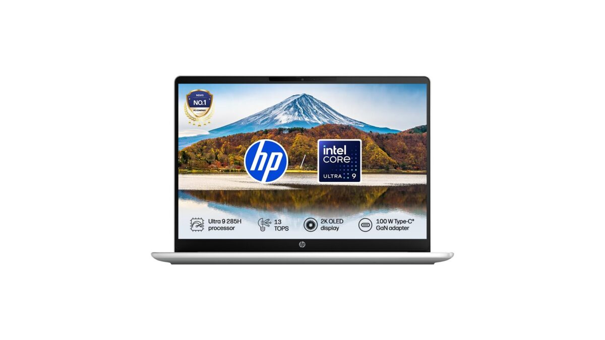 HP OmniBook 3 OLED 16 bu0273TU (DL6V4PA) Laptop Launched in India [ Specs: Intel Core Ultra 9 285H / 16GB DDR5 / 1TB SSD / 16-inch 2K OLED 0.2ms ]