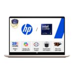 HP OmniBook 5 OLED 14-hh0099TU (DW3S1PA) laptop in Sahara Silver with 14-inch 2K OLED display, Intel Core Ultra 5 322 processor, 16GB LPDDR5x RAM, 512GB SSD – available on Amazon India at Rs 1,16,990