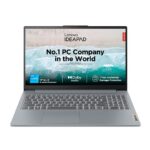 Lenovo IdeaPad Slim 3 82X700M4IN and 82X700M5IN laptops in Arctic Grey with 15.6-inch FHD display, Intel Core i3-1315U processor, 8GB RAM, 512GB SSD, Windows 11 – available on Amazon India at Rs 49,990