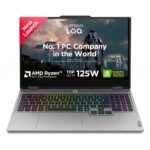 Lenovo LOQ 15AHP10 83JG00H0IN gaming laptop in Luna Grey with 15.6-inch 144Hz FHD display, AMD Ryzen 7 250, RTX 5050 8GB, 16GB RAM, 512GB SSD – available on Amazon India at Rs 1,34,990