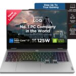 Lenovo LOQ 15IRX10 83JE019WIN gaming laptop in Luna Grey with 15.6-inch 144Hz FHD display, Intel Core i7-13645HX, RTX 5060 8GB GDDR7 - available on Amazon India at Rs 1,49,990