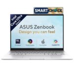 ASUS Zenbook 14 UX3405CA-QL1692WS laptop in Silver with 14-inch WUXGA OLED touchscreen, Intel Core Ultra 9 285H processor, 16GB RAM, 512GB SSD, Windows 11 Home – available on Amazon India at Rs 1,34,990