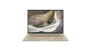 ASUS Zenbook A16 (2026) UX3607OA-SQ141WS laptop in Zabriskie Beige with 16-inch 3K OLED 120Hz display, Snapdragon X2 Elite Extreme processor, 24GB RAM, 512GB SSD - available on Amazon India at Rs 2,04,990