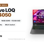 Lenovo LOQ 15IRX9 83DV01K8IN gaming laptop in Luna Grey with 15.6-inch FHD 144Hz display, Intel Core i7-13650HX, RTX 4050 6GB