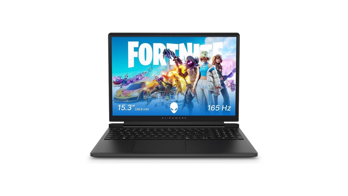 Dell Alienware 15 CAN15260CTO06MINO gaming laptop in Nova Black with 15.3-inch WUXGA 165Hz display, Intel Core 7 240H and RTX 5060 8GB, available on Amazon India at Rs 1,69,990