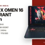 HP HyperX OMEN 16 ap1058AX (DL5J7PA) VALORANT Limited Edition gaming laptop in RIOT blue with 16-inch 2.5K 240Hz display, AMD Ryzen 9 9955HX, RTX 5070 8GB GDDR7, 24GB DDR5 and 1TB SSD, available on Amazon India at Rs 2,59,999