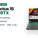 HP Victus 15 fa2619TX (D8LR3PA) gaming laptop in Mica Silver with 15.6-inch FHD 144Hz display, Intel Core i7-14650HX, RTX 4050 6GB, 16GB DDR5, 512GB SSD, available on Amazon India at Rs 1,35,490