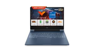 HP Victus 15 fa2805TX E71KRPA gaming laptop in Blue with 15.6-inch FHD 144Hz display, Intel Core i7-13620H and RTX 4050 6GB, available on Amazon India at Rs 1,58,184