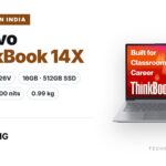 Lenovo Smartchoice ThinkBook 14X 22BGA028IG laptop in Luna Grey with 14-inch WUXGA IPS display, Intel Core Ultra 5 226V, 16GB RAM, 512GB SSD, available on Amazon India at Rs 1,14,990